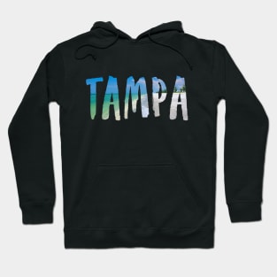 Tampa Beach Silhouette Hoodie